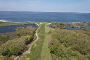 Fishers Island 7th Bay Aerial